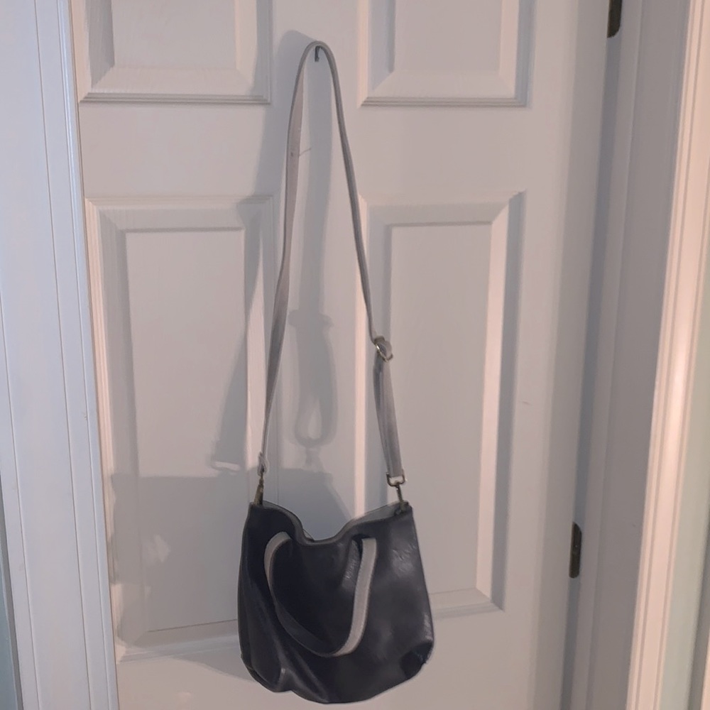 Navy blue cross body bag purse